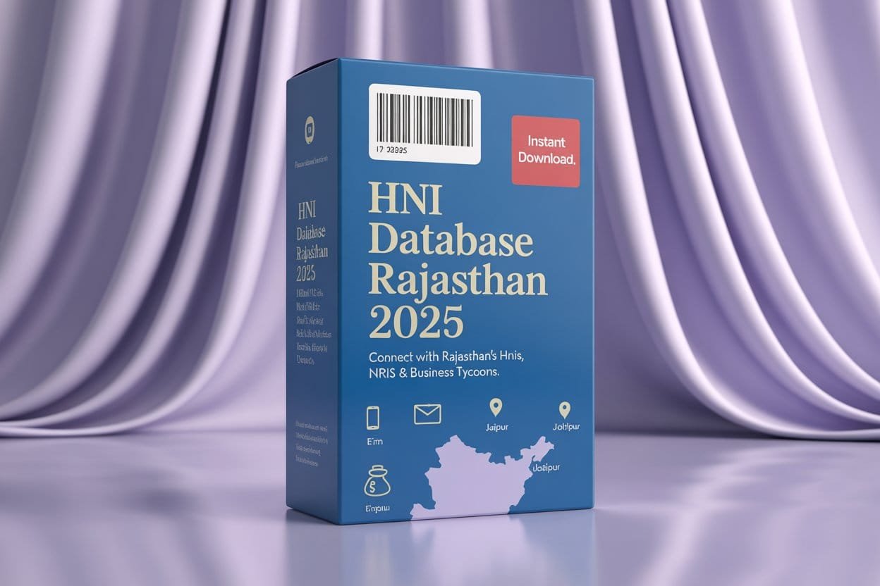 HNI DATABASE RAJASTHAN HNI DATABASE RAJASTHAN