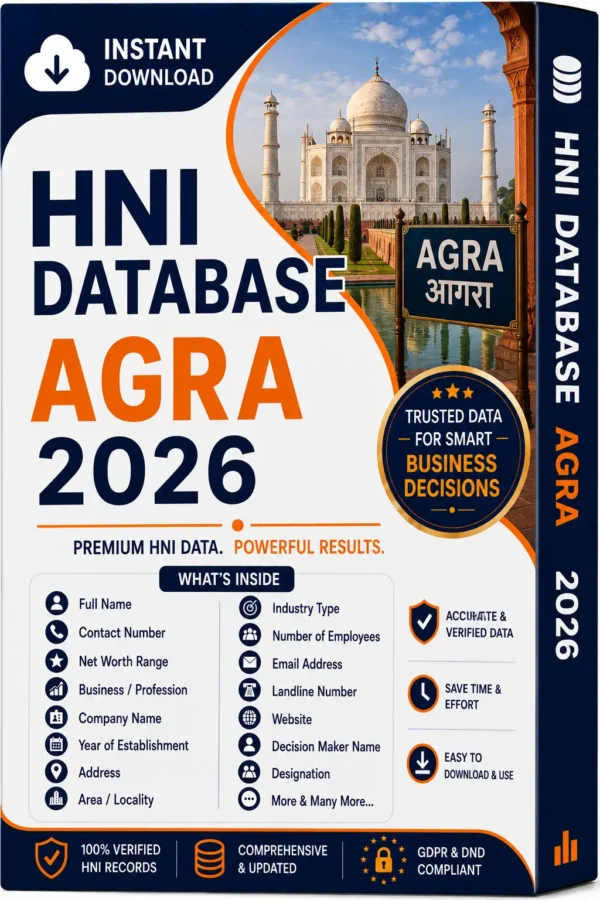 HNI Database Agra 2026
