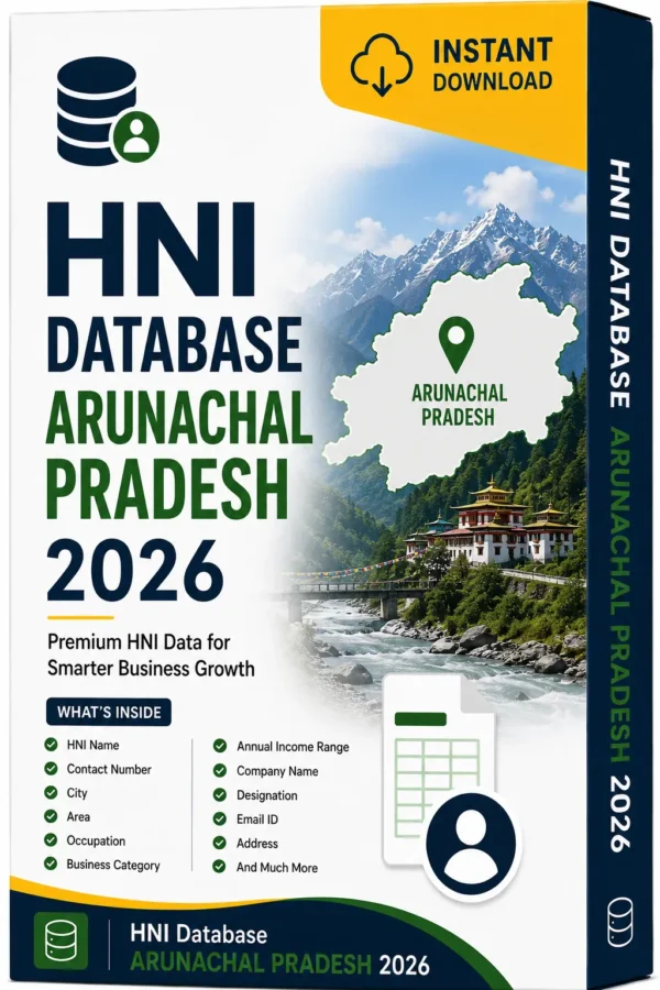 HNI Database Arunachal Pradesh 2026