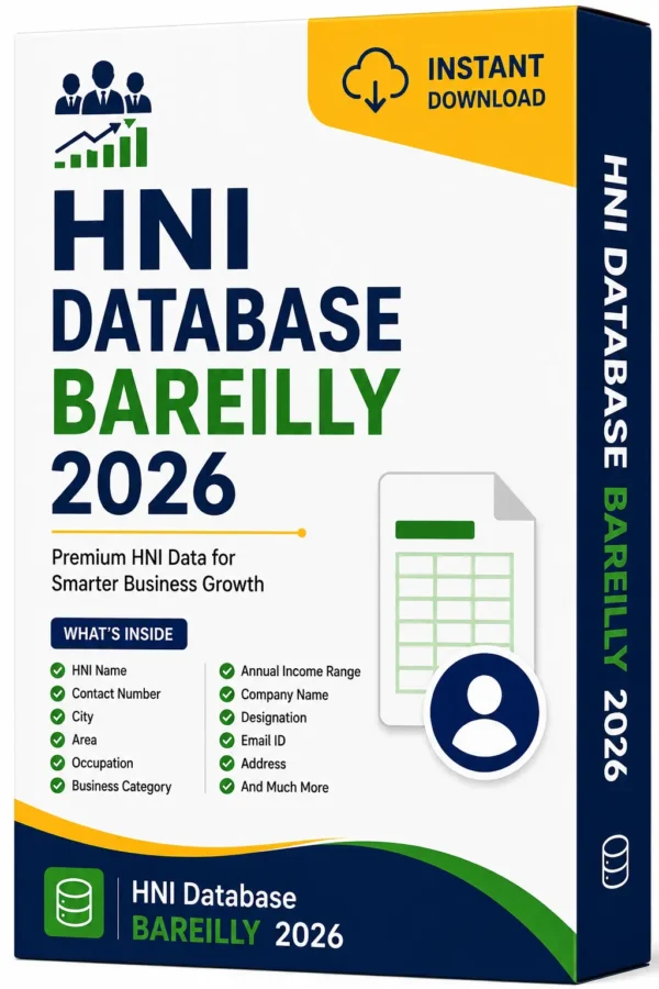 HNI Database Bareilly 2026