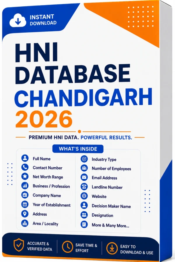 HNI Database Chandigarh 2026