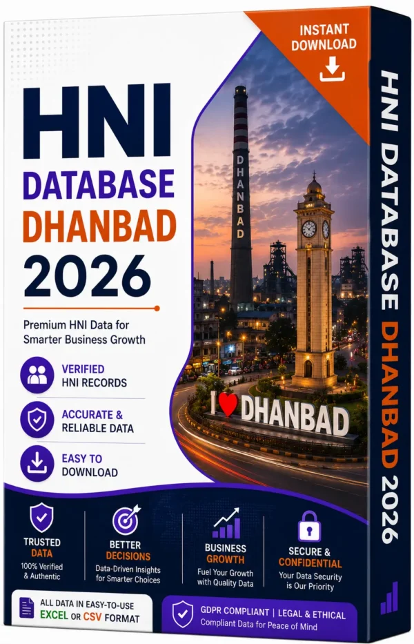 HNI Database Dhanbad 2026