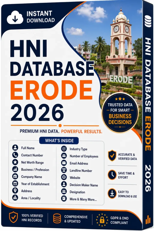 HNI Database Erode 2026