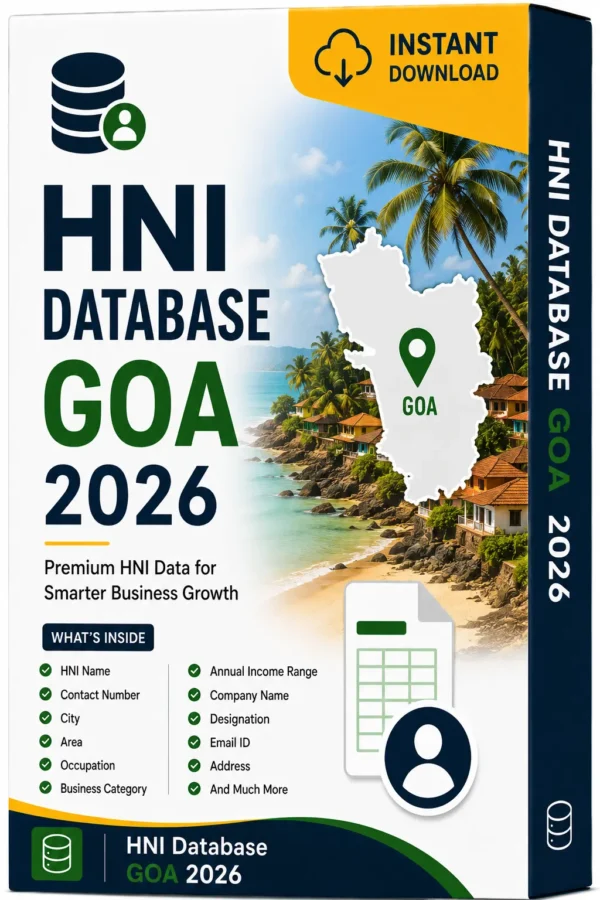 HNI Database Goa 2026