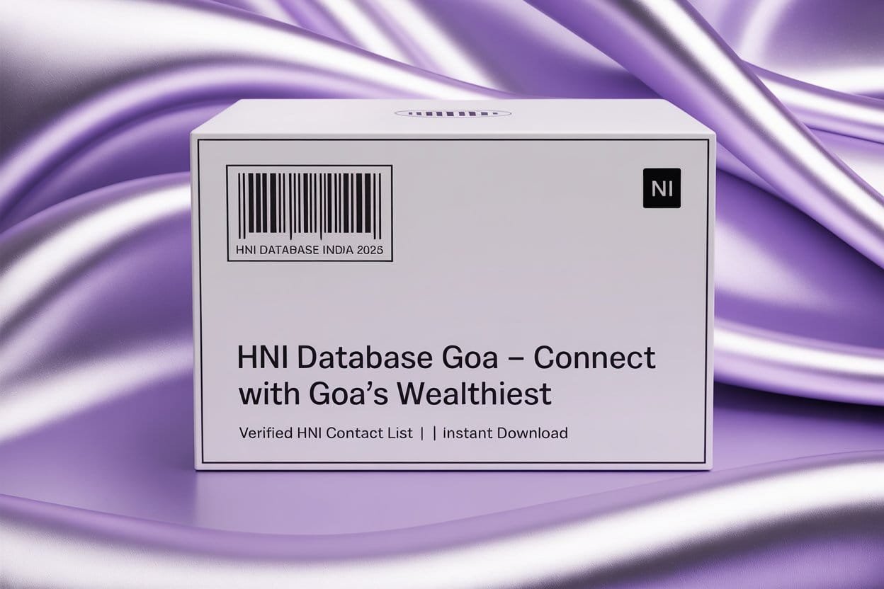 HNI Database Goa HNI Database Goa