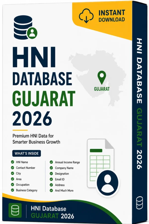 HNI Database Gujarat 2026