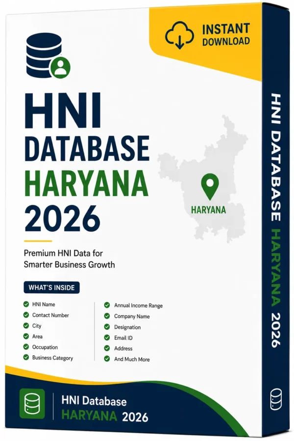 HNI Database Haryana 2026