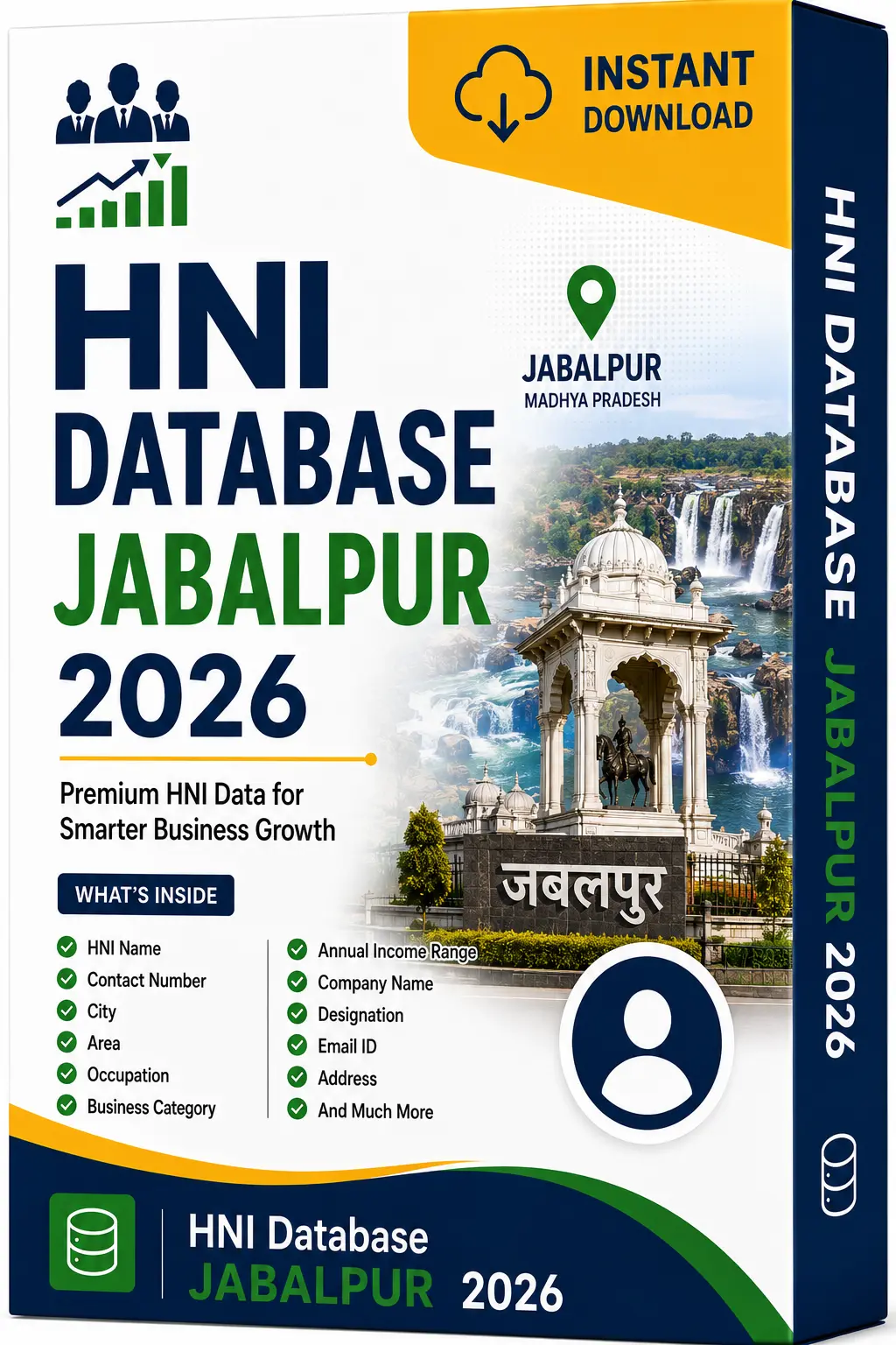 HNI Database Jabalpur 2026