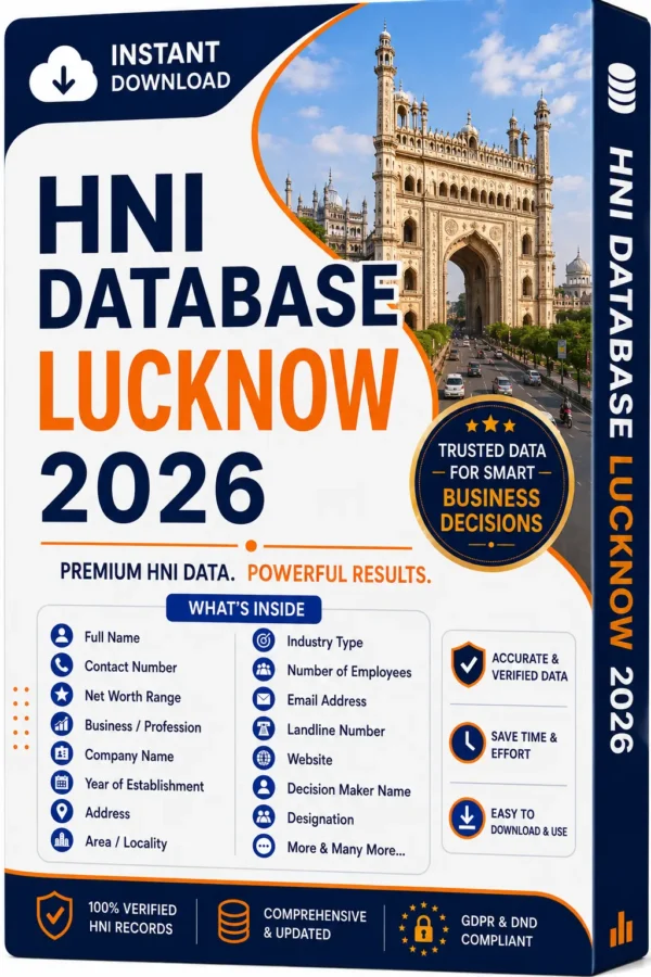 HNI Database Lucknow 2026