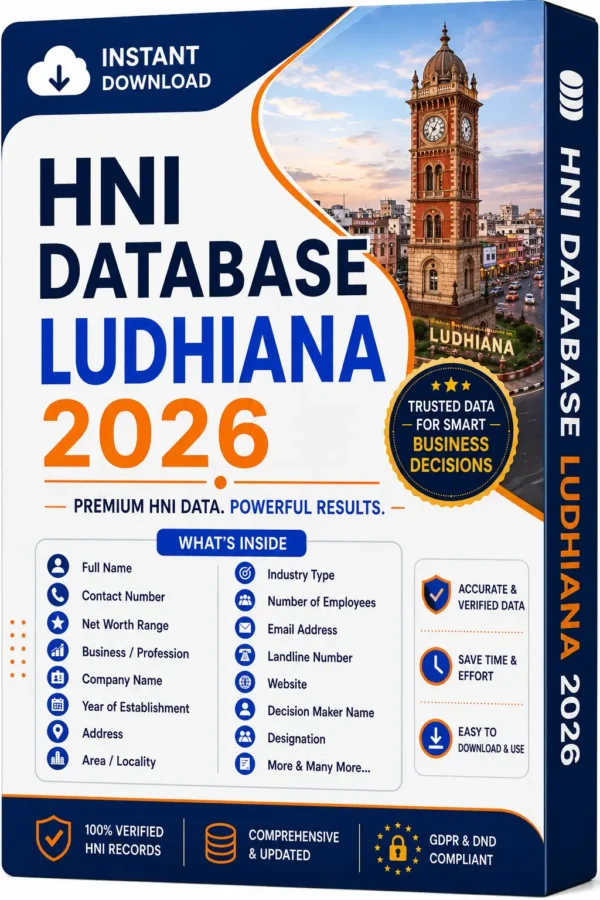 HNI Database Ludhiana 2026