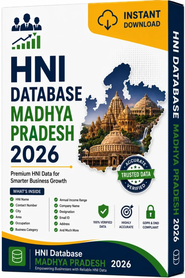 HNI Database Madhya Pradesh 2026