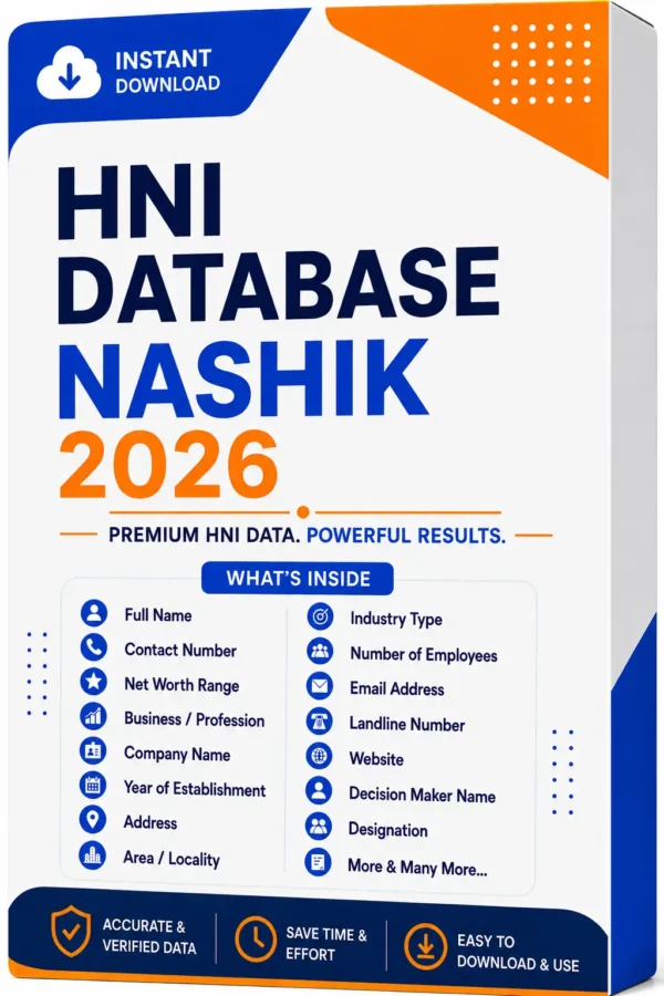 HNI Database Nashik 2026