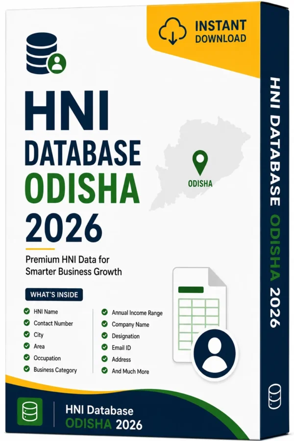 HNI Database Odisha 2026