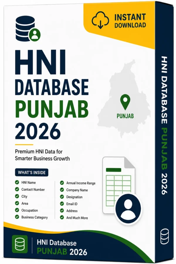 HNI Database Punjab 2026