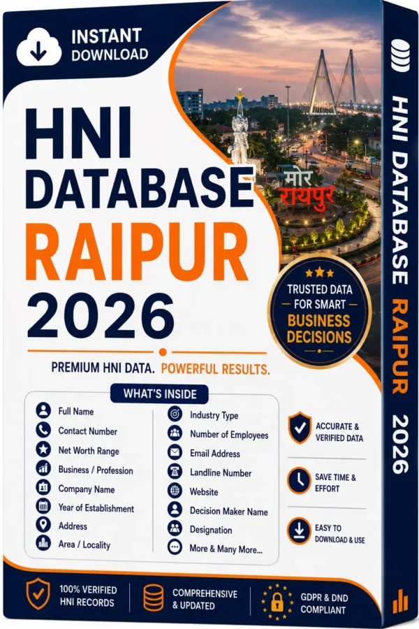 HNI Database Raipur 2026