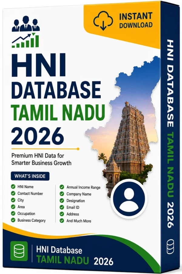 HNI Database Tamil Nadu 2026