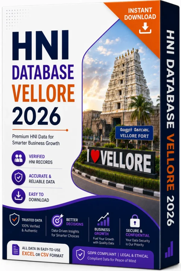 HNI Database Vellore 2026
